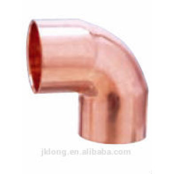 copper pipe fitting 90 degree short radius elbow CxC for refrigerator and air conditioning